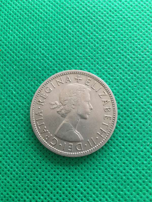 GREAT BRITAIN 1959 HALF CROWN