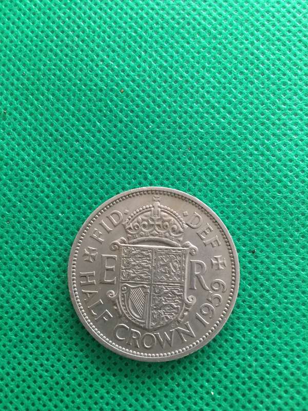 GREAT BRITAIN 1959 HALF CROWN