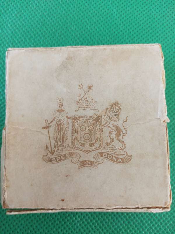 LOVELY COIN / MEDALION VISIT PRINCE EDWARD TO SOUTH AFRCA - 1925 - IN ORIGINAL BOX