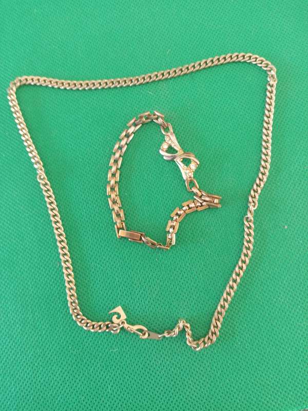 LOVELY  NECKLACE AND BRACELET