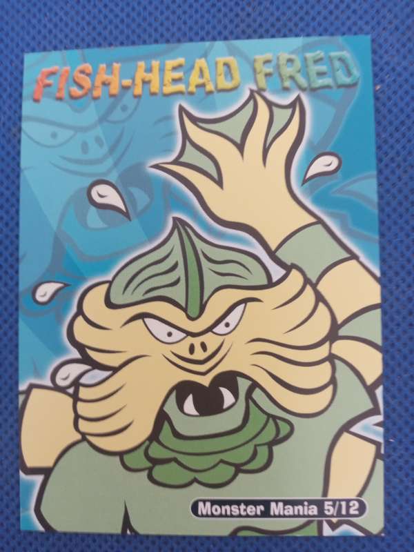 HANNA-BARBERA - SCOOBY-DOO - WORLD OF MYSTERY - FISH-HEAD FRED