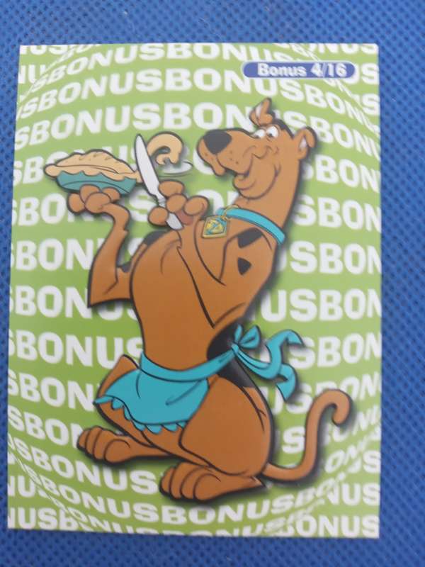 HANNA-BARBERA - SCOOBY-DOO - WORLD OF MYSTERY - BONUS CARD