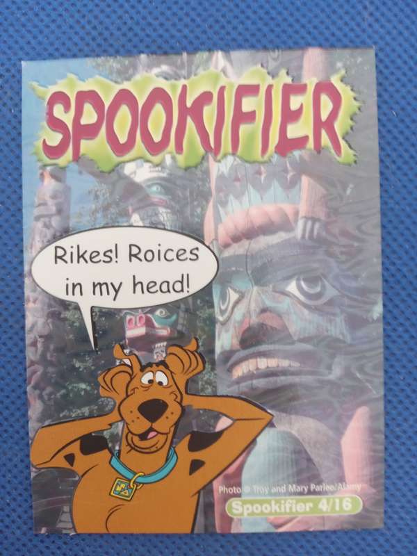 HANNA-BARBERA - SCOOBY-DOO - WORLD OF MYSTERY - BEAUTIFIER / FOIL CARD - SPOOKIFIER