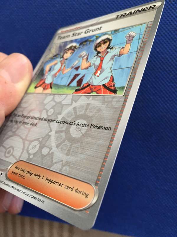 POKEMON TRADING CARD - FOIL CARD/ SHINY - TEAM STAR GRUNT
