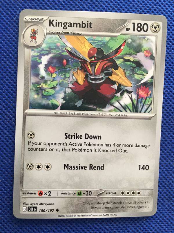 POKEMON TRADING CARD - KINGAMBIT