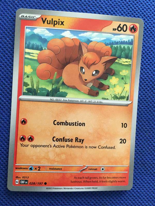 POKEMON TRADING CARD - VULPIX