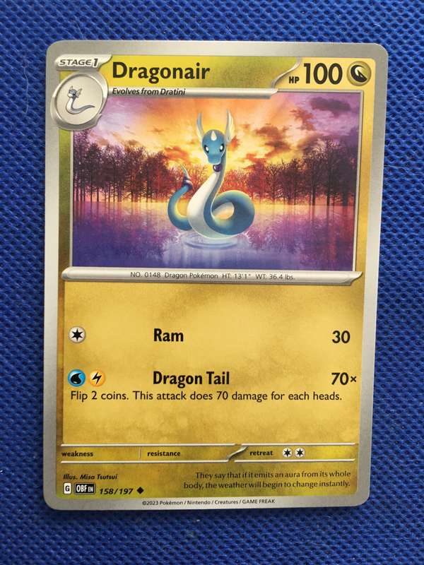 POKEMON TRADING CARD  - DRAGONAIR