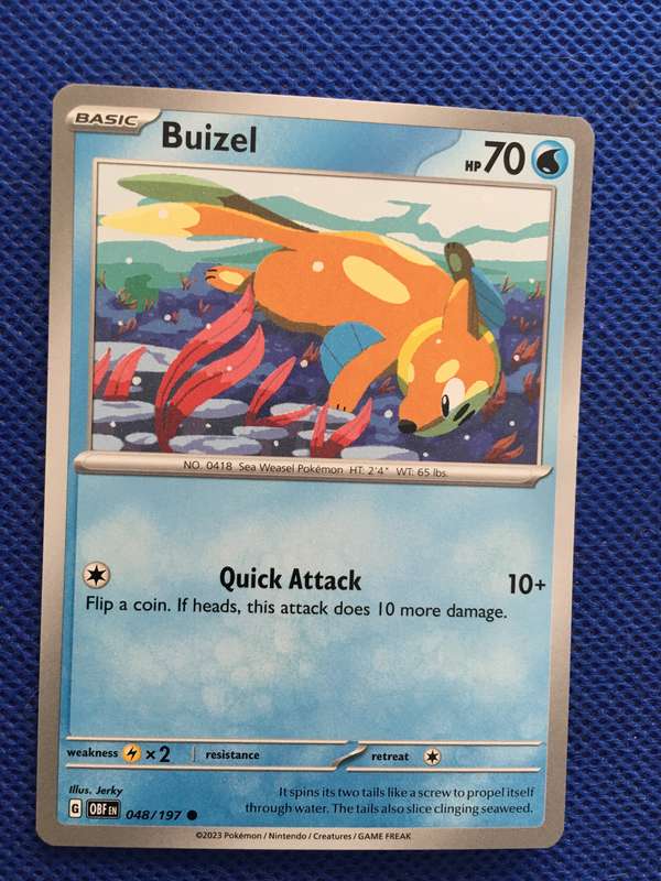 POKEMON TRADING CARD - BUIZEL