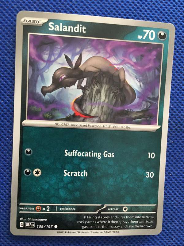 POKEMON TRADING CARD - SALANDIT