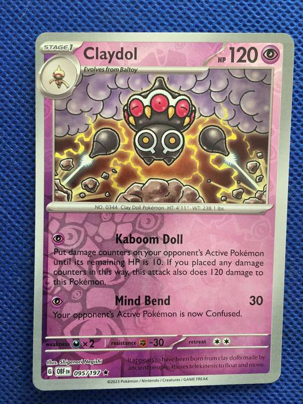 POKEMON TRADING CARD - CLAYDOL