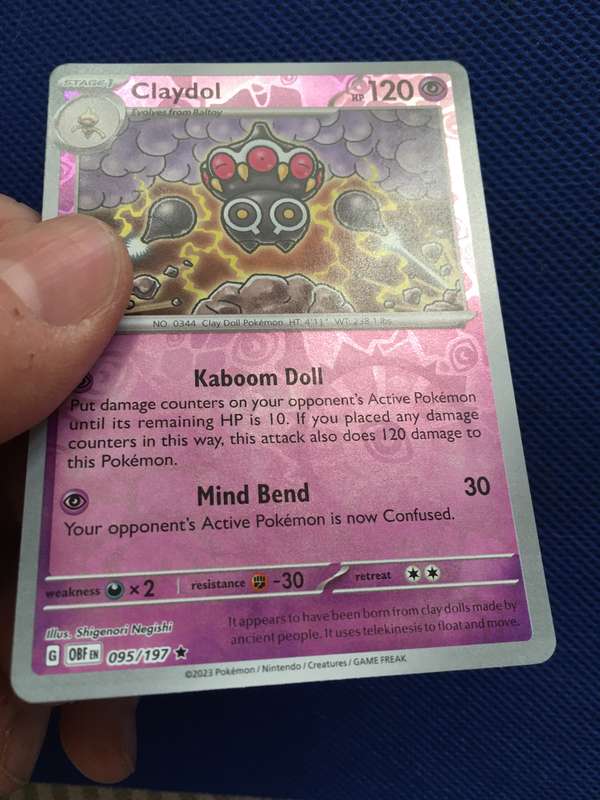 POKEMON TRADING CARD - CLAYDOL