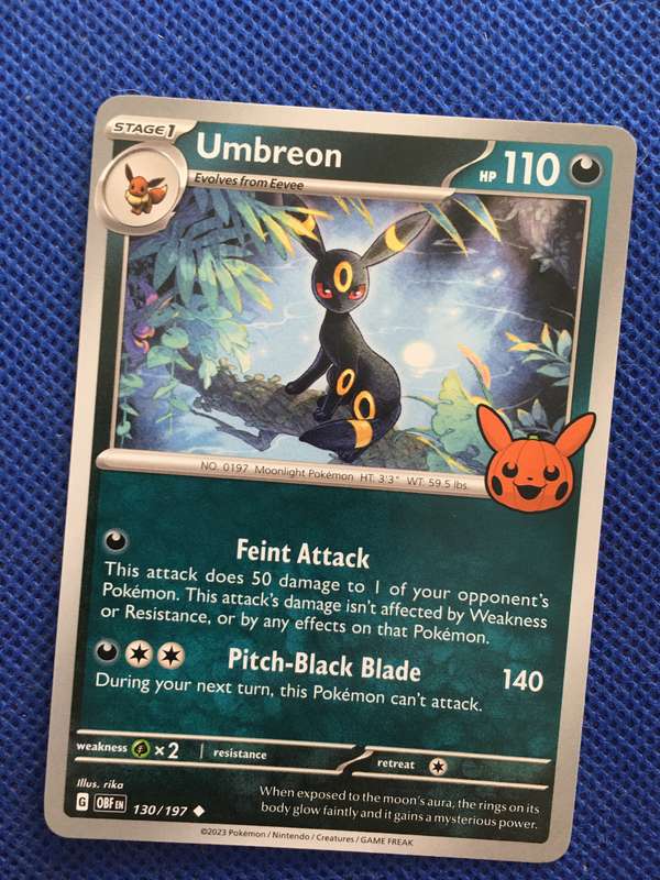 POKEMON TRADING CARD - UMBREON