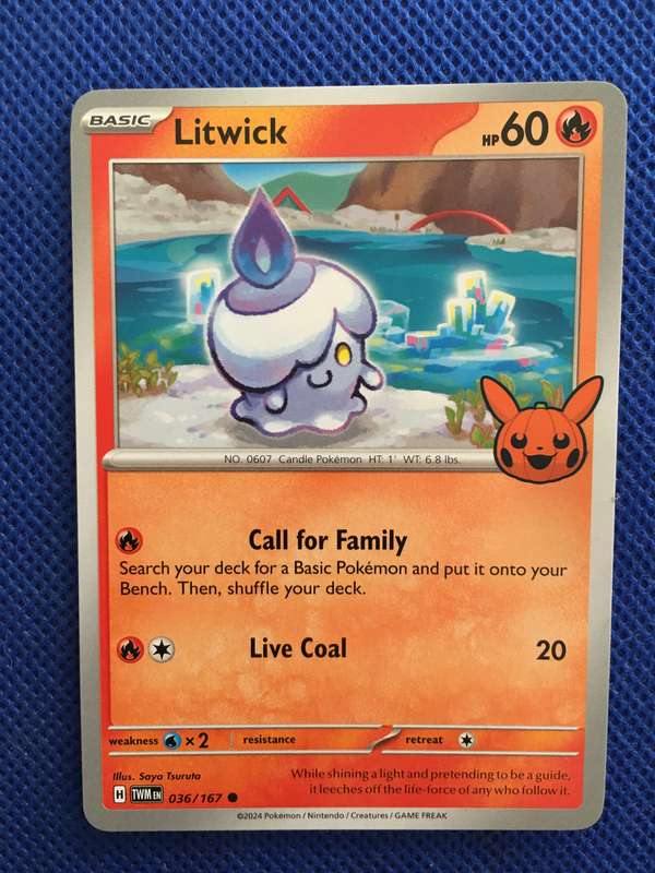 POKEMON TRADING CARD - LITWICK