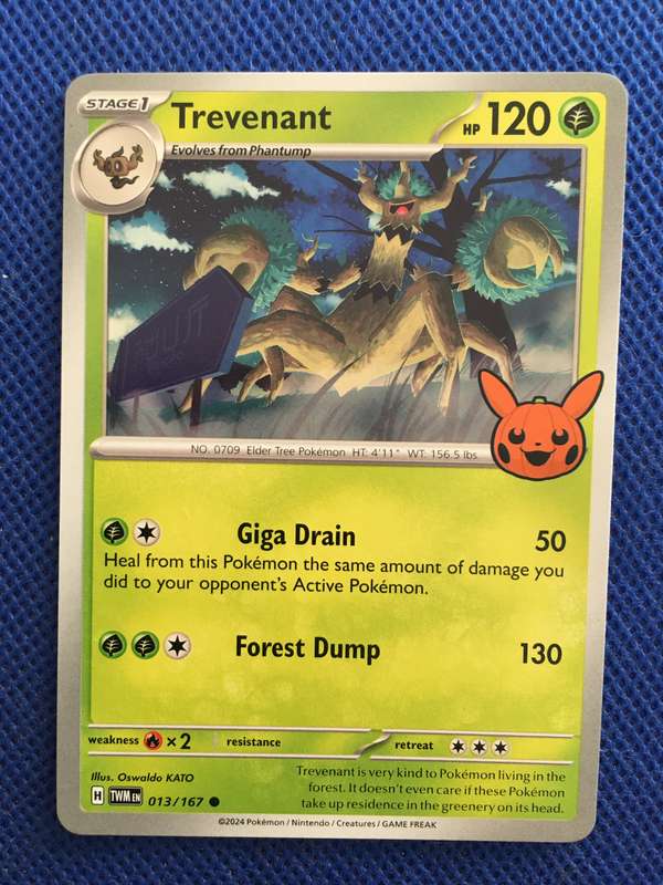 POKEMON TRADING CARD - TREVENANT