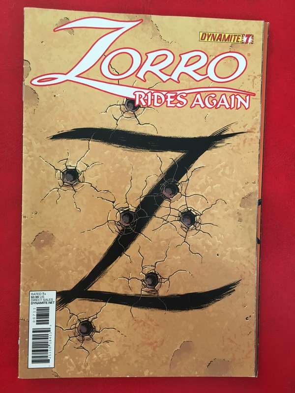 DYNAMITE COMICS - ZORRO RIDES AGAIN - VOL. 1 NO. 7 - 2012