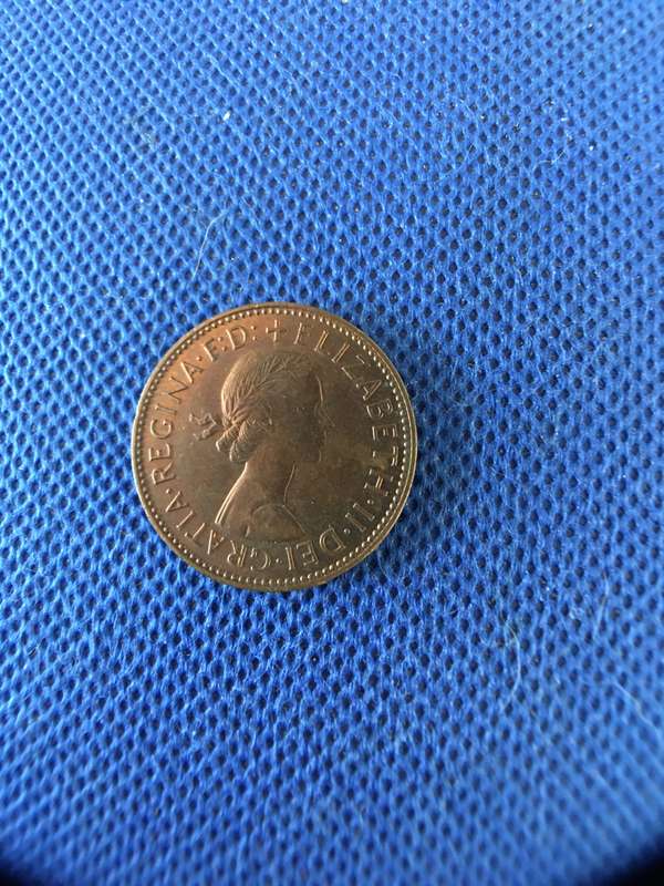 GREAT BRITAIN HALF PENNY 1965