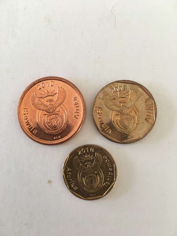 LOVELY THREE COIN LOT  LOVELY  CONDITION 20c - 10c 5c   (C1)