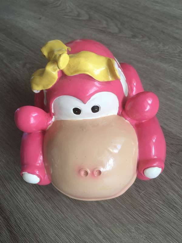 VINTAGE MONEY  BOX THE CARS  FROM DISNEY CARTOONS
