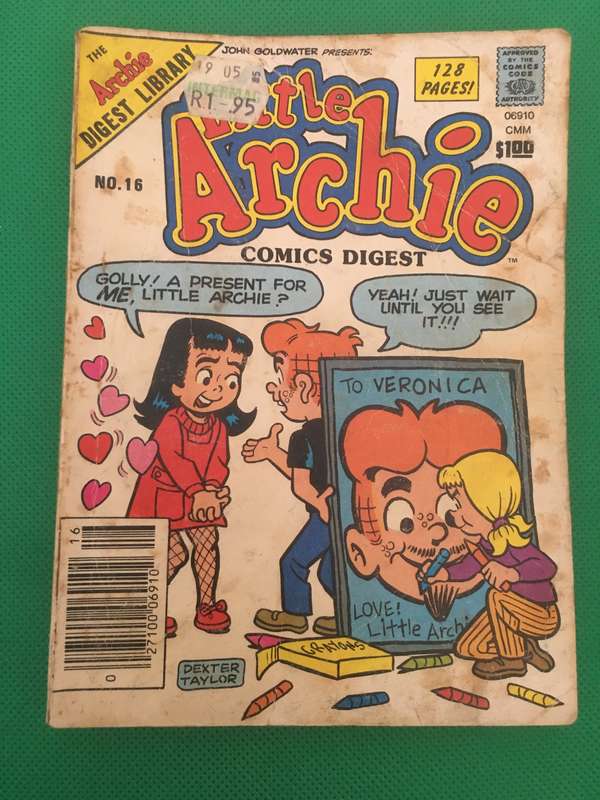 VINTAGE ARCHIE DIGEST - LITTLE ARCHIE - NO. 16 - 1985