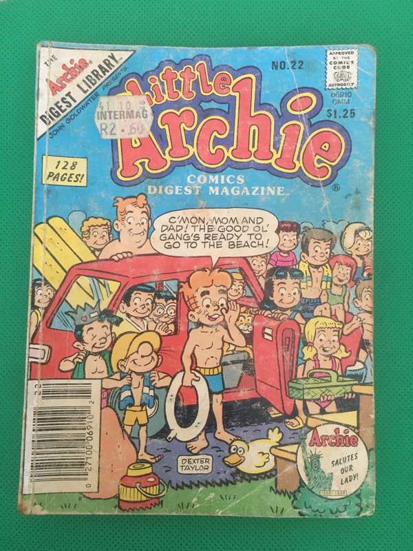VINTAGE ARCHIE DIGEST - LITTLE ARCHIE - NO. 22 - 1986