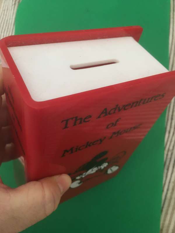 VINTAGE MONEY BOX MICKEY MOUSE