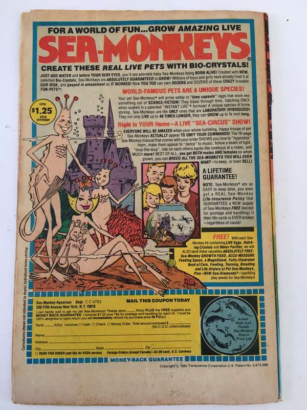 CHARLTON COMICS - BULLSEYE - CAPTAIN ATOM - VOL. 2  NO. 7 - 1982