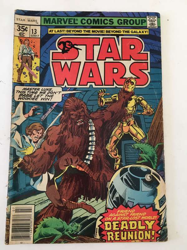 MARVEL COMICS GROUP - STAR WARS -  VOL. 1  - NO. 13 - 1978