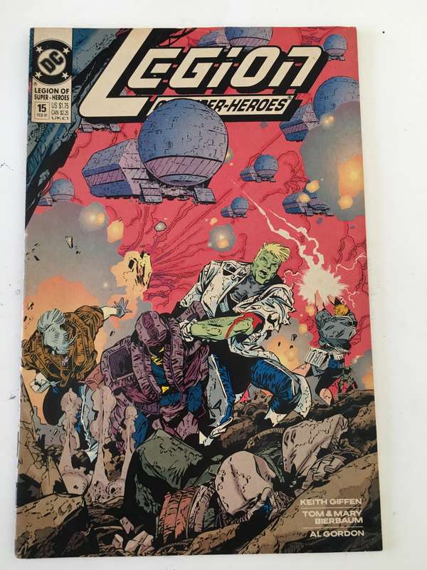 DC COMICS - LEGION OF SUPER - HEROES - NO. 15 -  1991