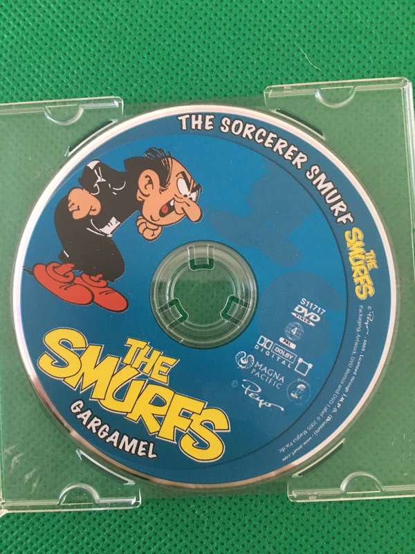 MAGNA PACIFIC RARE MINI DVD -  THE SMURFS