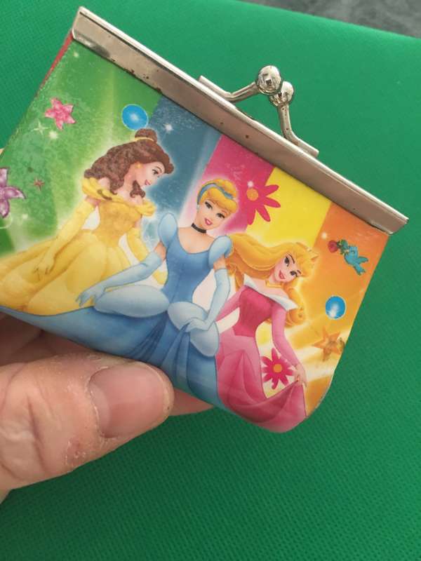 VINTAGE  KIDDIES PURSE CINDERELLA