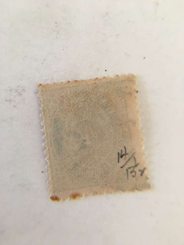 DENMARK 1875 ROYAL EMBLUM USED STAMP
