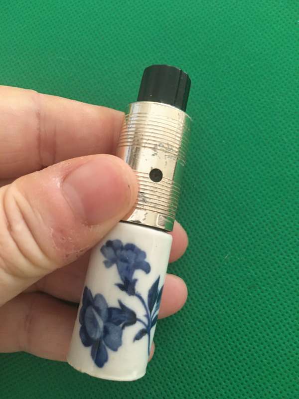 VINTAGE BAVARIAN PORCELAIN PERFUME BOTTLE
