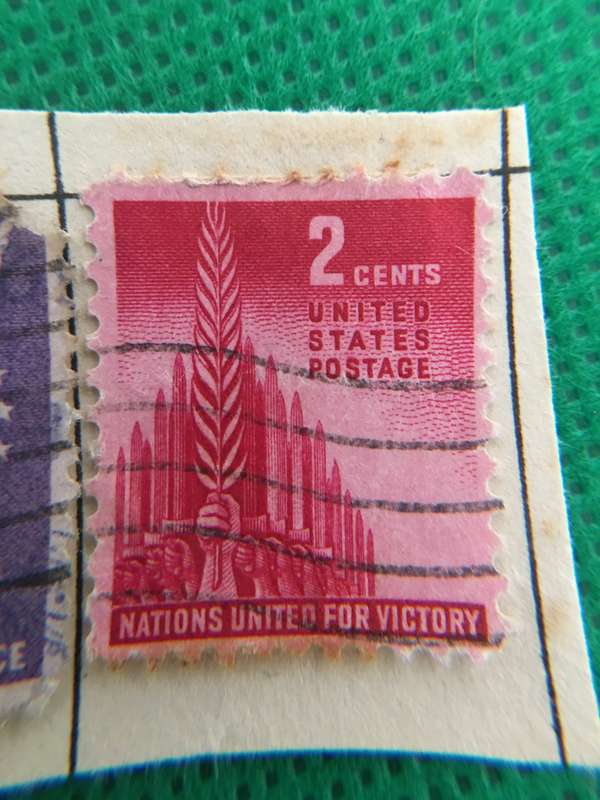 AMERICA 2 USED STAMPS