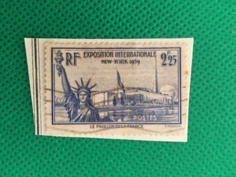 FRANCE 1939 USED STAMP EXPOSITION INTERNATIONALE