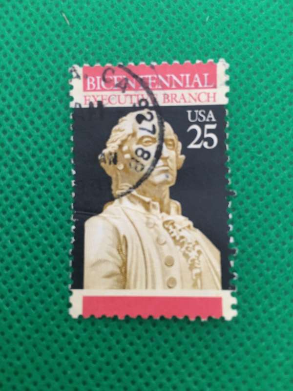 AMERICA - USED BICENTENNIAL USED STAMP 25c