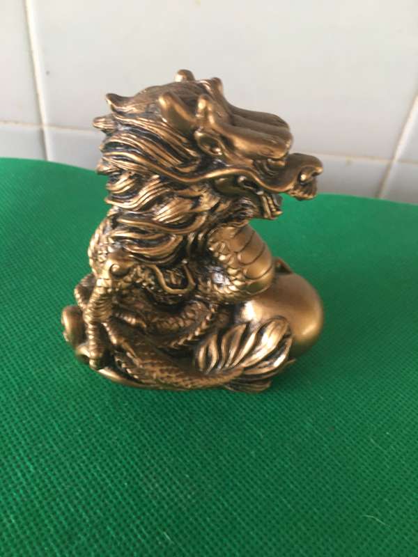 ORIENTAL LUCK DRAGON FIGURE