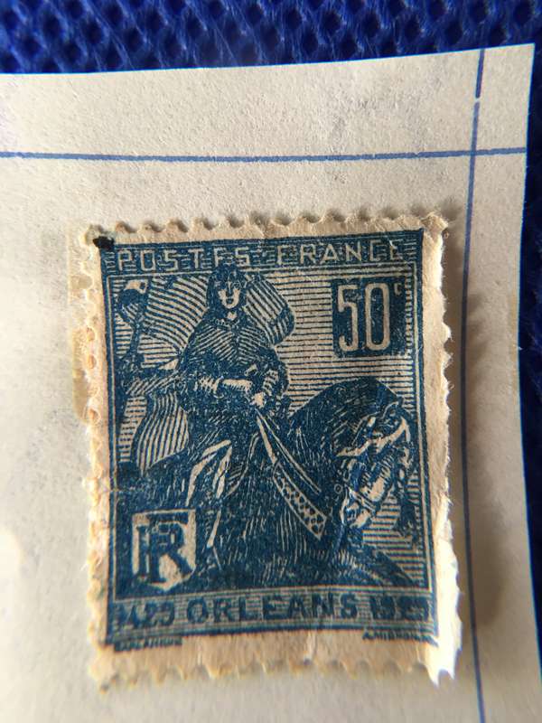 FRANCE UNUSED JOAN OF ARC 1929  POSTAGE STAMP