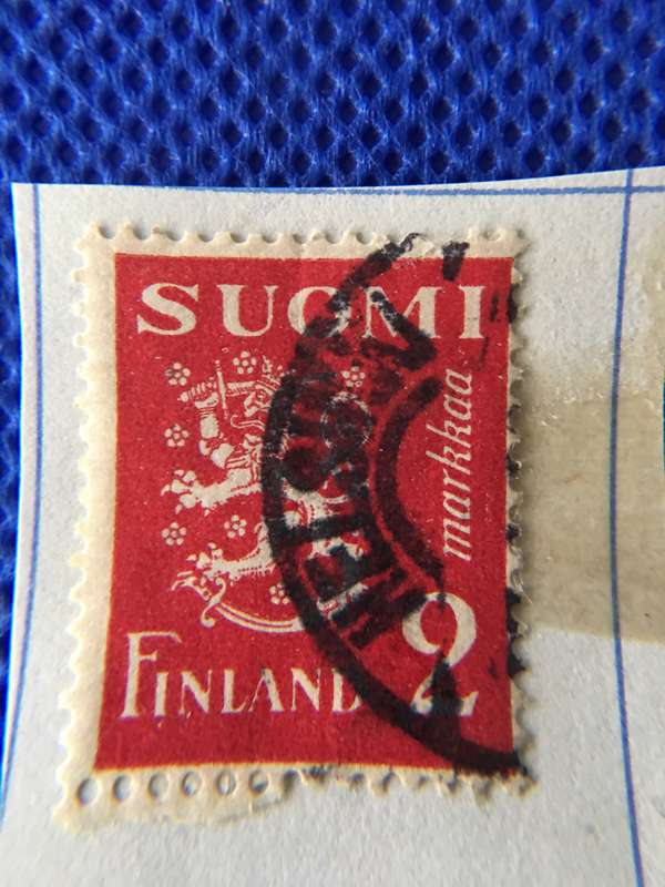 FINLAND USED STAMP