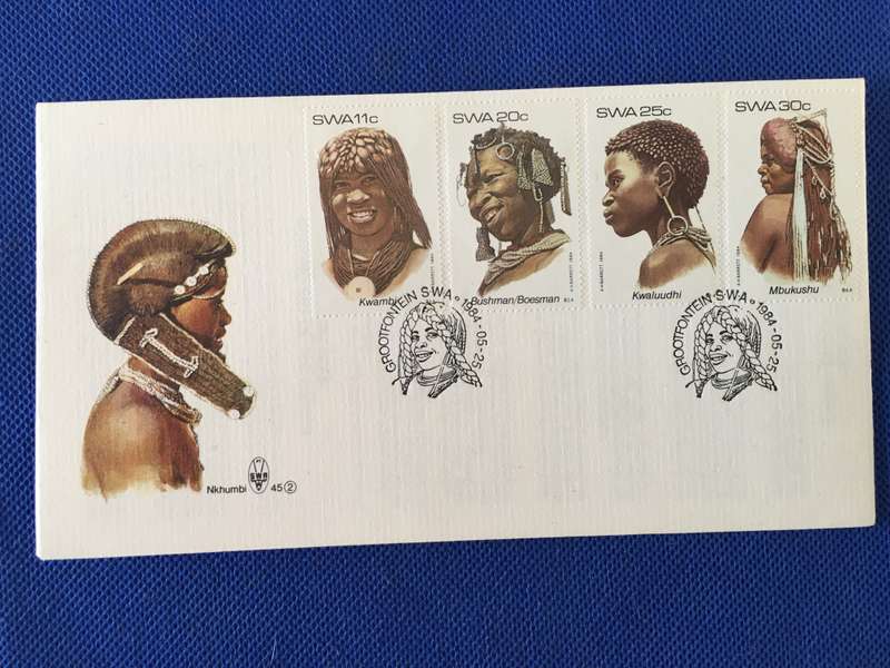 NAMIBIA - GROOTFONTEIN  TRIBES FIRST DAY COVER