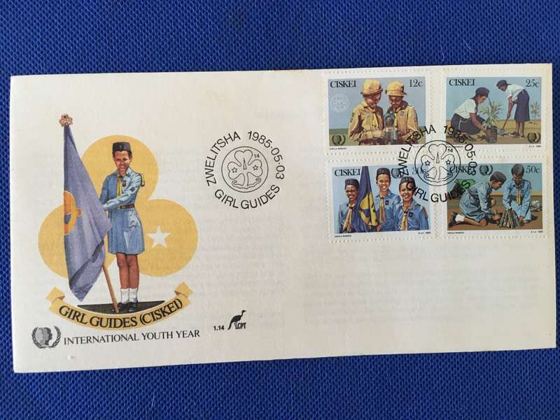CISKEI FIRST DAY COVER - GIRL GUIDES