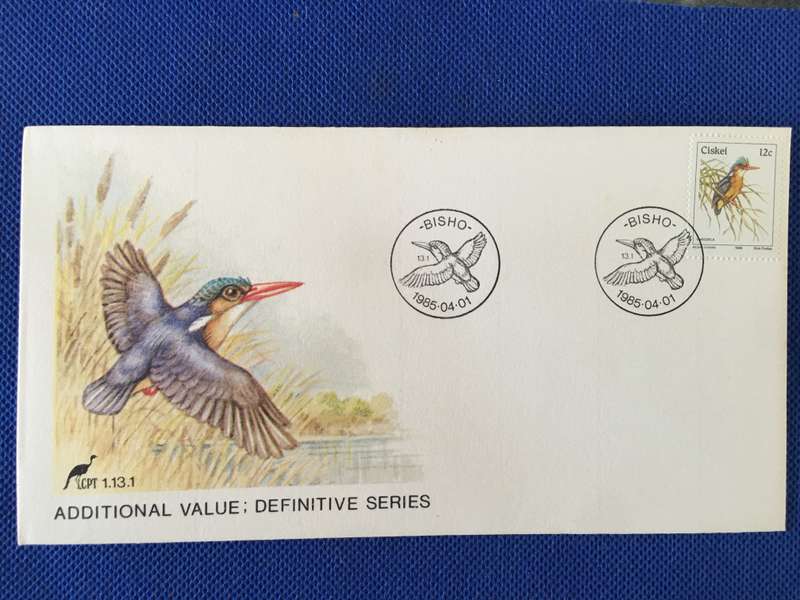 CISKEI FIRST DAY COVER  - KING FISCHER