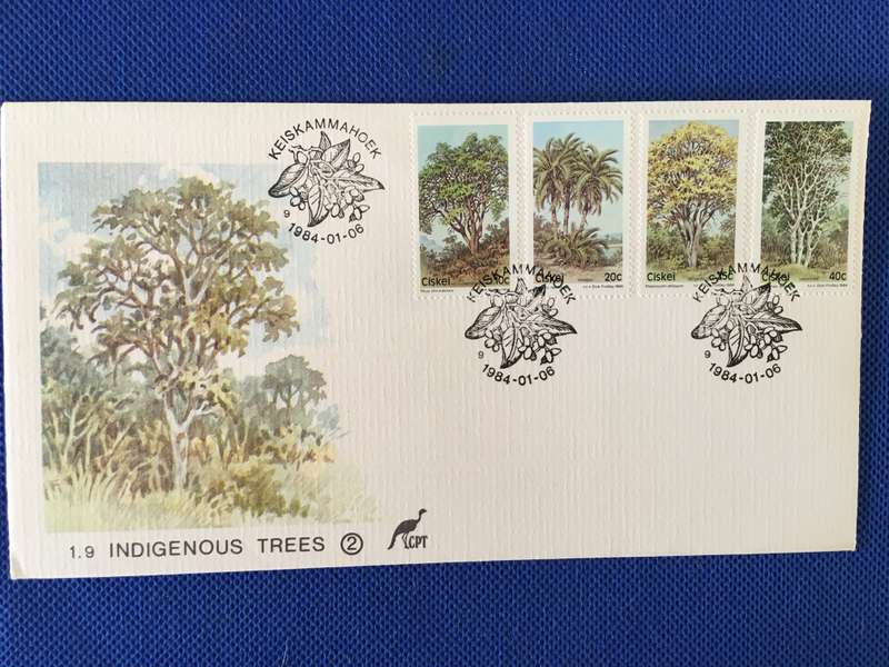 CISKEI FIRST DAY COVER INDIGENOUS TREES