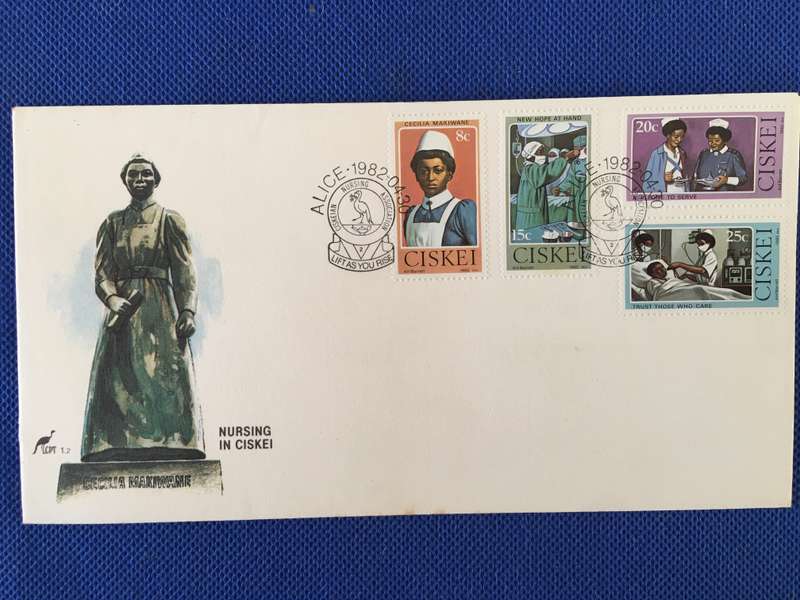 CISKEI FIRST DAY COVER NURSING