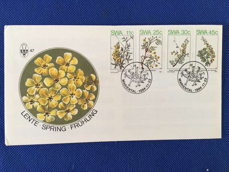 NAMIBIA FIRST DAY COVER SPRING