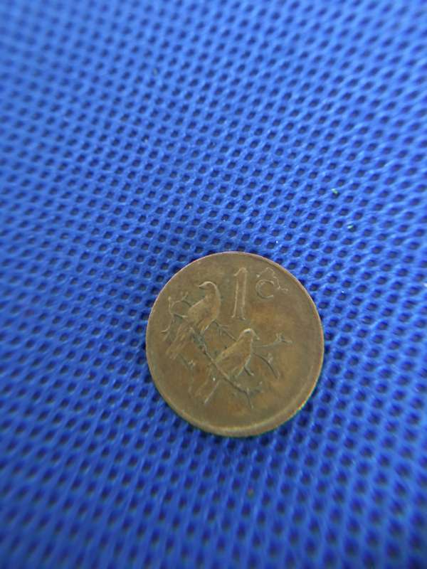 SOUTH AFRICA - LOT OF 4 PRESIDENT VORSTER COINS -  R1  - 2c   1c   5c  -  (A10)