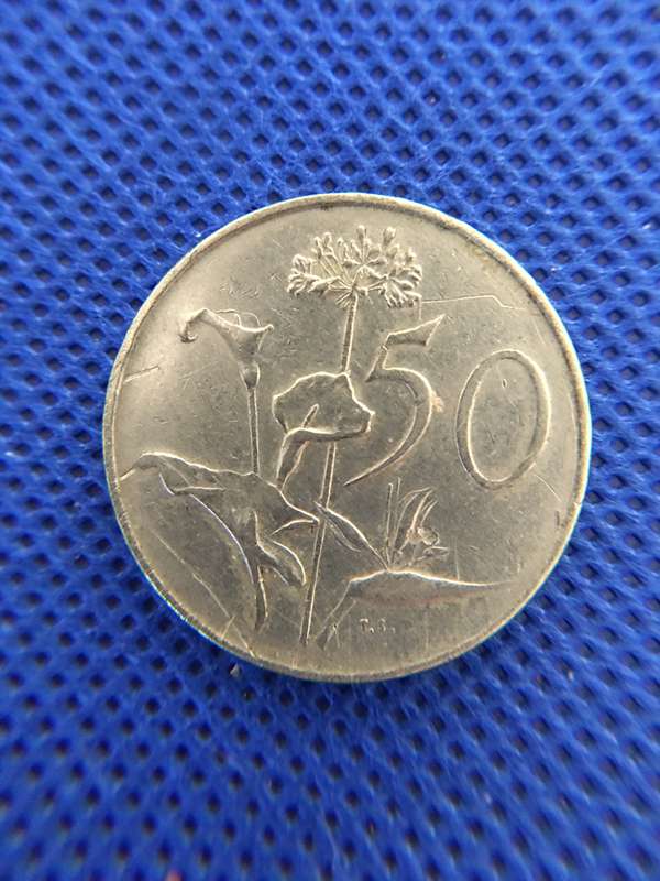 SOUTH AFRICA - VARIOUS PRESIDENTIAL COINS INCLUDING JAN VAN RIEBEEK 5c COIN   (A15)  50c 1c  5c  1c