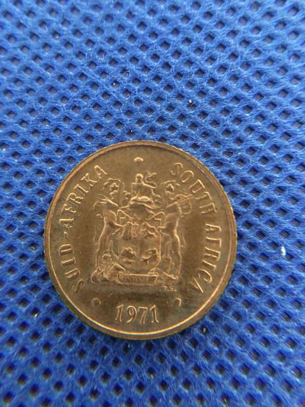 SOUTH AFRICA  LOT OF 9 CRESTED COINS  - (A12)  R1   50c  20c  10c  5c  5c 2c 1c 1/2c