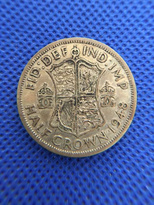 GREAT BRITAIN - KING GEORGE HALF CROWN 1948