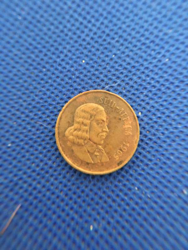 SOUTH AFRICA - JAN VAN RIEBEEK 2c AFRIKAANS COIN - 1965