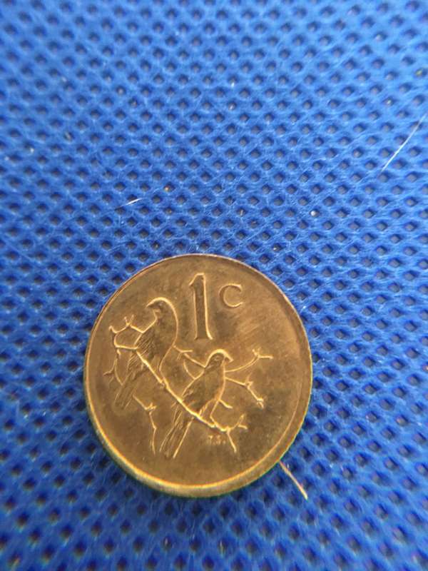 SOUTH AFRICA - 1c COIN PRESIDENT VORSTER GREAT CONDITION